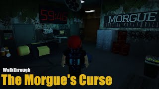 ESCAPE ROOM The Morgues Curse Walkthrough Roblox [upl. by Covell440]