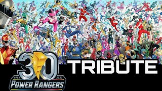 POWER RANGERS 30TH ANNIVERSARY TRIBUTE POWER RANGERS 30 PROJECT [upl. by Norabel421]