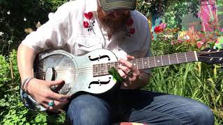 Recording King Resonator Guitar RM993BKN Limited Edition Black Nickel Parlor [upl. by Broeker136]