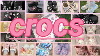 Best crocscrocs for girl and womenstrendy crocslatest trendy crocsCrocs new designsliders crocs [upl. by Zaneta]