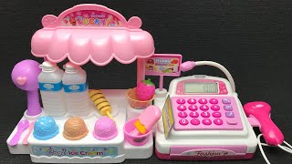 IceCream Store Cash Register Set Satisfying with Unboxing Compilation Toys ASMR Part 125 [upl. by Edelman]