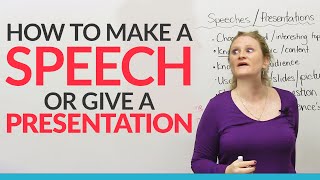 How to give the BEST speech or presentation in English [upl. by Atniuq930]