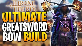 OFF META GREATSWORD BOW BUILD Throne and Liberty Greatsword Longbow Build PVE [upl. by Darrin704]