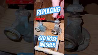 Replacing A Hose Spigot Washer  Old Washer Ruined  Leak Repair  Ultra Plumbing amp Drain Cleaning [upl. by Ymmit122]