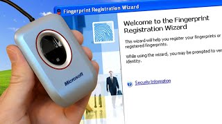 Microsofts Fingerprint Reader for Windows XP [upl. by Nannie]