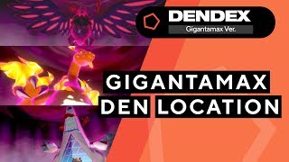 All Gigantamax Den Location  Pokemon Sword amp Shield [upl. by Oakley527]