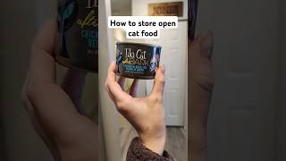 How to store opened wet cat food [upl. by Oettam399]