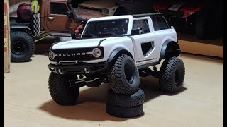 Orlandoo Hunter 132 Bronco Custom step 2  Brushless  Test on Delirium Garage 🤭 [upl. by Winter955]