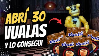 ABRÍ 30 VUALAS de FIVE NIGHTS AT FREDDYS MUCHAS FIGURA 😱 [upl. by Adnarram]