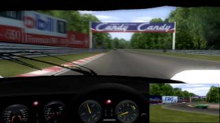 Rfactor GTPC V 10 by VLM Junior Team Porsche 956 on board  1000km Monza [upl. by Ole]