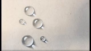 Fun Art Fundamentals Smudge Shading Water Droplet [upl. by Tracey]