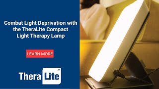 Combat Light Deprivation with the TheraLite Compact Light Therapy Lamp [upl. by Eahs]