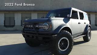 2022 Bronco in Starwood Motors Graphite Signature Finish [upl. by Annovad207]