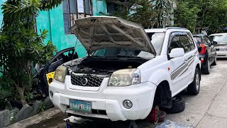 Steering Rack leak  Valve Cover leak  Shock Absorber Replacement for Nissan Xtrail 2005 [upl. by Fesuy444]