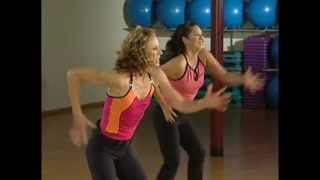 Jazz Cardio Strength Stretch Jazzercise television show [upl. by Odo]