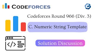 C Numeric String Template  Codeforces Round 966 Div 3  বাংলায় সমাধান আলোচনা [upl. by Colin]