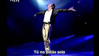 Michael Jackson  You are not alone Live HD Subtitulado español HQ [upl. by Krishnah]