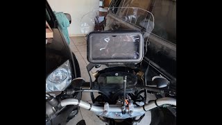 FICOU TOP DEMAIS  INSTALANDO BOLHA E SUPORTE CELULAR NA LANDER [upl. by Melquist]