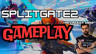 Splitgate 2 ALPHA Gameplay  Pro vs FaZe Snip3down [upl. by Notgnilra]