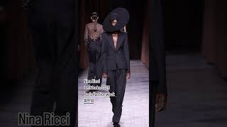 Nina Ricci Best looks SS25 Paris Fashion Week ParisFashionWeek NinaRicci runway fashion [upl. by Rafferty338]