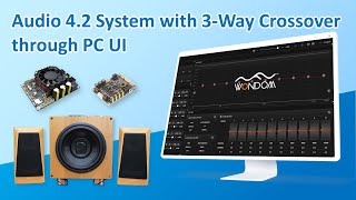 Know few about SigmaStudio programming Get 3way Digital Crossover in 3 min with PC UI for JAB5 [upl. by Adnawed]