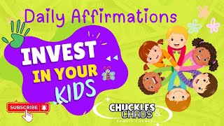 Kids Daily Affirmations Builds Your Child Self Esteem [upl. by Pendergast]