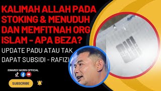 LIVE 18324 Kalimah Allah di Stoking Di mana shaking sewaktu tabung haji difitnah [upl. by Nrol]