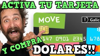 🔥😱Como Activar tarjeta GALICIA MOVE  Blanquear PIN y activar TOKEN PASO PASO FACIL y EXPLICADO [upl. by Emil]