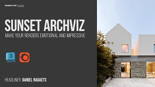 SUNSET ARCHVIZ  3Ds Max  Corona Renderer Architectural Visualization Tutorial [upl. by Delsman523]