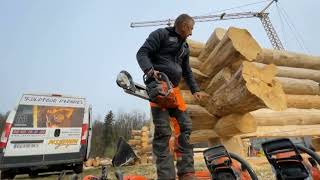 📣 Témoignage Présentation de la gamme de tronçonneuse Husqvarna par Jacques Pissenem [upl. by Richela]