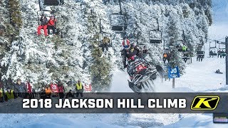 2018 Jackson Hole World Championship Snowmobile Hillclimbs [upl. by Asial]