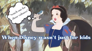 Snow White 1937 was not for kids [upl. by Noiek]