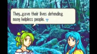 Fire Emblem The Sacred Stones  Eirika amp LArachel Support [upl. by Fisuoy25]