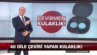 40 dilde çeviri yapan kulaklık  6 Ekim 2017 [upl. by Noitsuj315]