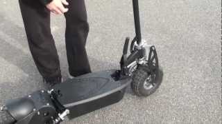 1000 Watt 36 Volt All Terrain Electric Scooter Review [upl. by Nollahs729]