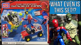 The Amazing SpiderMan quotBridge Battlequot MegaBloks Set 91346 REVIEW What Even Is This [upl. by Arliene]