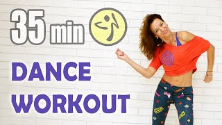 ZUMBA DANCE FITNESS  35 min Intense WORKOUT  TaNa Zumba [upl. by Ahsiekat]