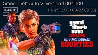 DOWNLOAD NOW GTA Online Bottom Dollar Bounties Update [upl. by Greenwald]