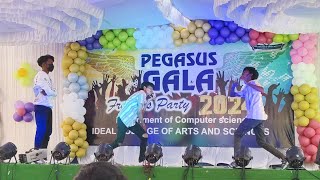 ideal college of arts ampsciences computer science department sai dance group mashup performance [upl. by Clabo]