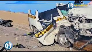 Four killed in Palisadoes crash [upl. by Lashar377]