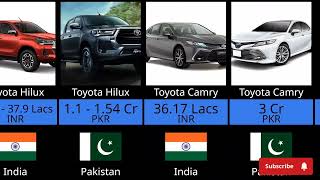 INDIA vs PAKISTAN Car Prices EXPOSED [upl. by Wootan]