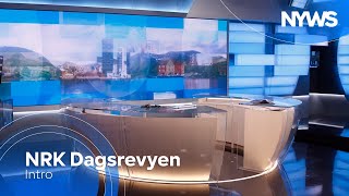 NRK 1NRK Nyheter Dagsrevyen  New Shorter Intro June 2022 [upl. by Erdnassac866]