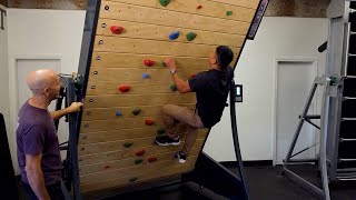 Rotating Wall That Transforms Indoor Rock Climbing  The Henry Ford’s Innovation Nation [upl. by Sophie]