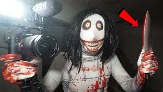 JEFF THE KILLER TOOK MY CAMERA AND RECORDED ME SCARY [upl. by Yecac]