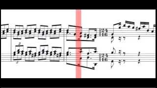 BWV 915  Toccata in G Minor Scrolling [upl. by Adelia]