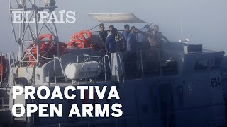 Proactiva Open Arms denuncia el secuestro de su barco en Libia  Internacional [upl. by Royden776]