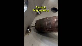 Synegic mig weldingmigwelding migwelder arcwelding subscribe 2024 welding weld migweld [upl. by Cinimod]