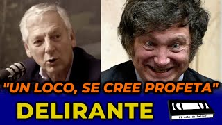 Marcelo Longobardi le da una PALIZA a MILEI quot se cree un profeta esta locoquot [upl. by Delmer]