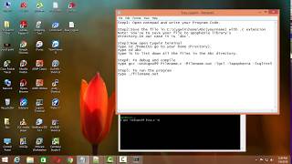 How to run a program in cygwin [upl. by Muraida]