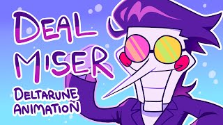 Deal Miser Spamton Deltarune Animation [upl. by Lleznod]